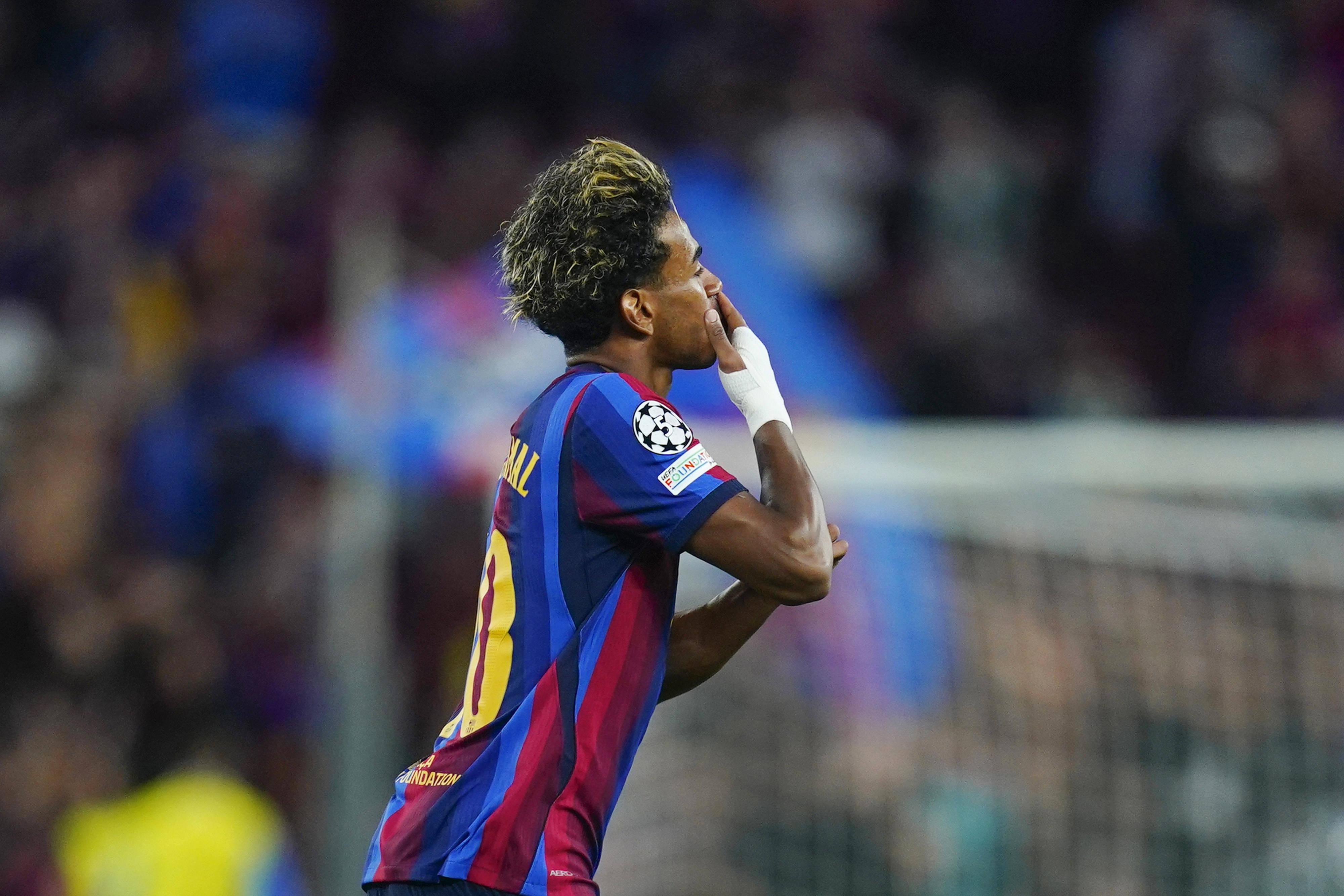 Lamine Yamal - 24 contribuições para golo em 34 jogos na Champions - Foto: IMAGO