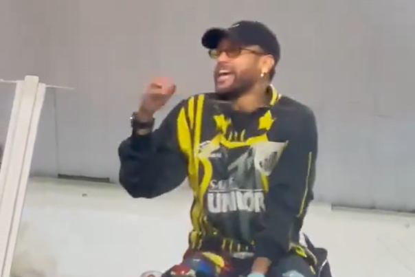 Neymar responde a provocações de adeptos do Atlético Mineiro