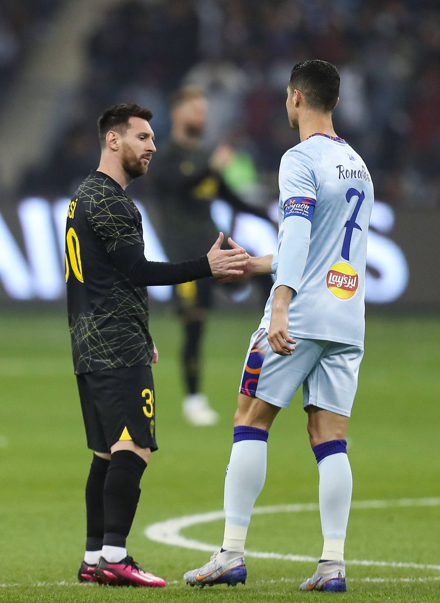 Cristiano Ronaldo e Lionel Messi