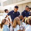 Estoril: quinteto de jogadores marcou presença em evento sobre saúde mental