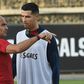 Roberto Martínez à conversa com Ronaldo: as fotos do treino da Seleção Nacional