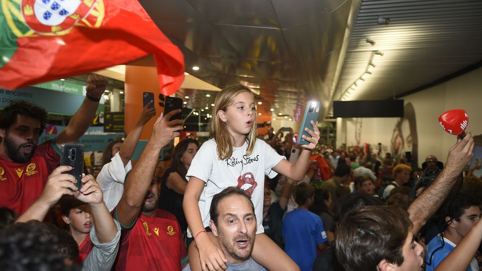 Heróis da Seleção Nacional de râguebi recebidos em festa (fotogaleria e vídeos)