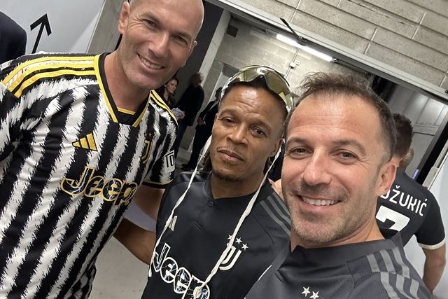 Zidane, Del Piero, Davids... Encontro de lendas em Turim (fotos e vídeos)