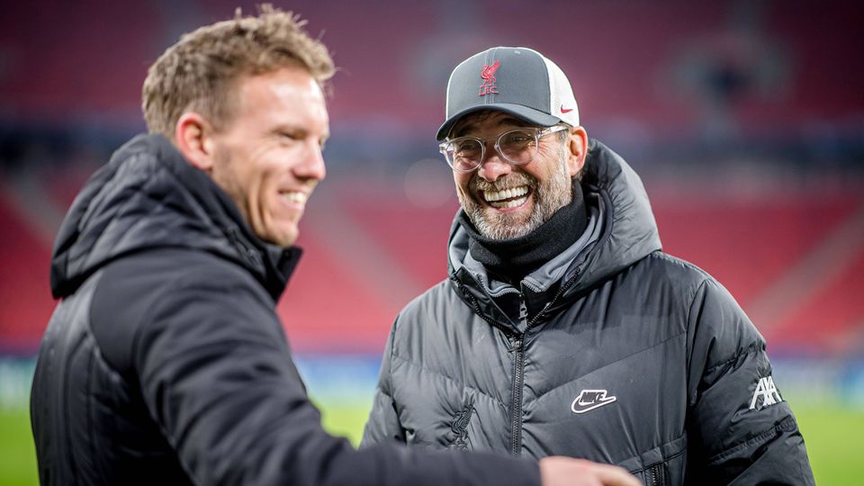 Julian Nagelsmann elogia novo trabalho de Klopp: «Parabéns pelo excelente golpe»