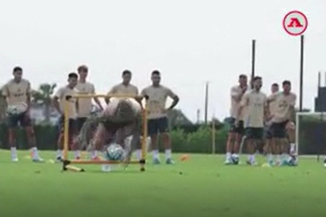 Argentina prepara jogo com a Venezuela