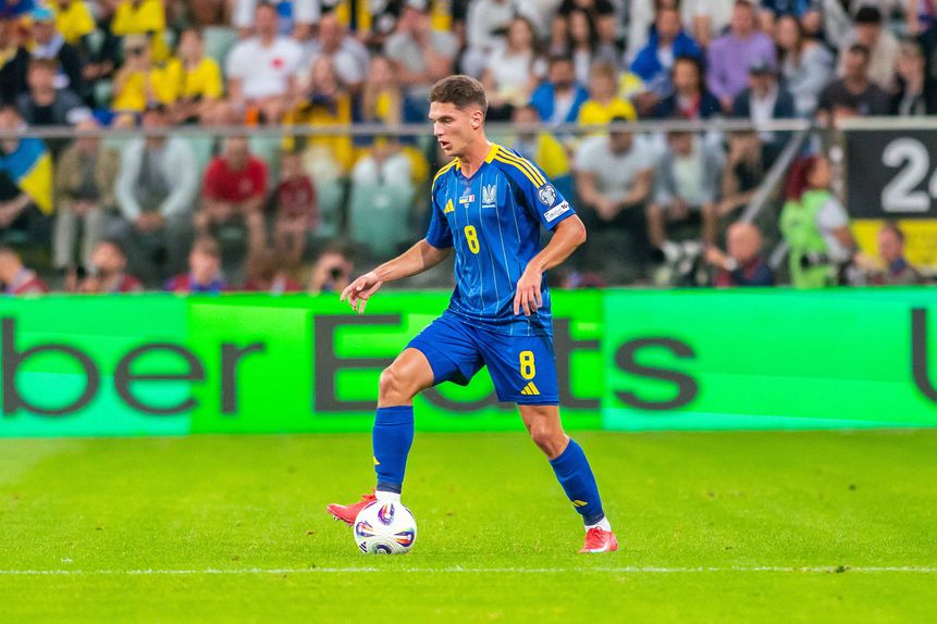 Sudakov a jogar pela Ucrânia - Foto: IMAGO