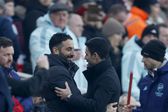 Ruben Amorim e Mikel Arteta