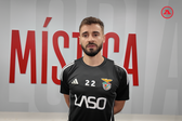 Léo Gugiel, jogador Benfica - Foto: A BOLA