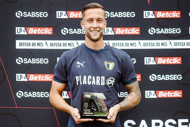 Camisola 16 dos minhotos contribuiu para o sucesso coletivo - Foto: Liga