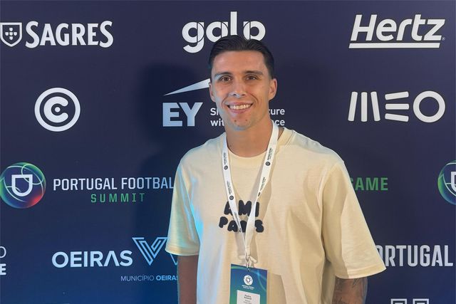 Pedro Amaral visitou o Portugal Football Summit e aproveitou para «aprender». Foto: D.R.