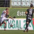 Num duelo da 7.ª jornada da Liga 2, o Tondela recebeu e venceu o Torreense — Foto: Torreense