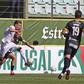 Num duelo da 7.ª jornada da Liga 2, o Tondela recebeu e venceu o Torreense — Foto: Torreense