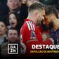 Clima aqueceu! Bentancur deu cabeçada e Shaw e acabou expulso