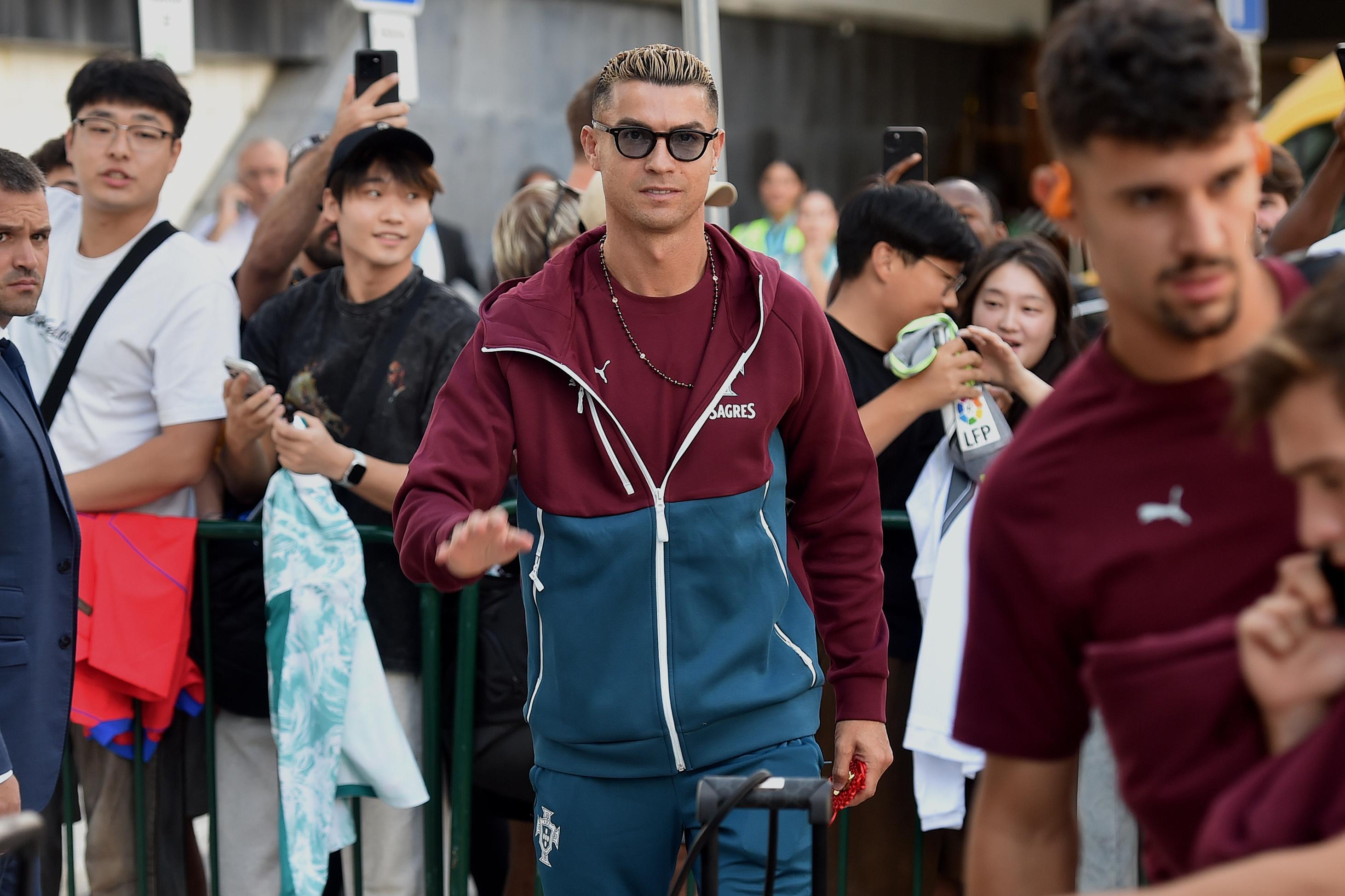 Cristiano Ronaldo, capitão da Seleção Nacional (foto: Miguel Nunes)