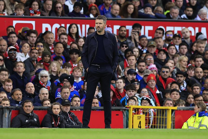Carrick, treinador do Manchester United