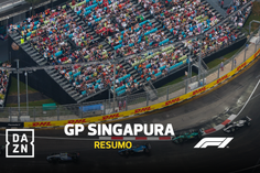 Melhores momentos da corrida sprint do GP de Singapura