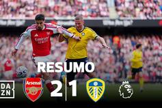 Arsenal consegue reviravolta com golo vindo do banco (resumo)