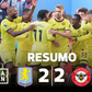 Brentford 'renasce' duas vezes para fazer tropeçar o Aston Villa (resumo)