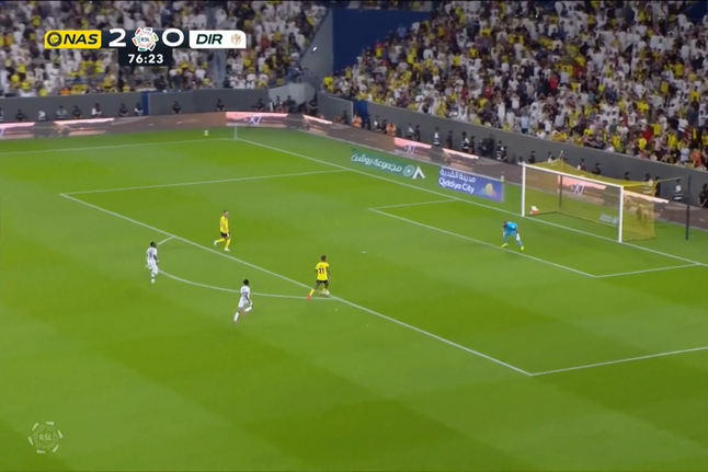 Não passou a Ronaldo, marcou e CR7 reagiu assim