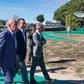 José Manuel Neves com Luís Montenegro, Pedro Duarte, António Tavares e Pedro Proença - Foto: A BOLA