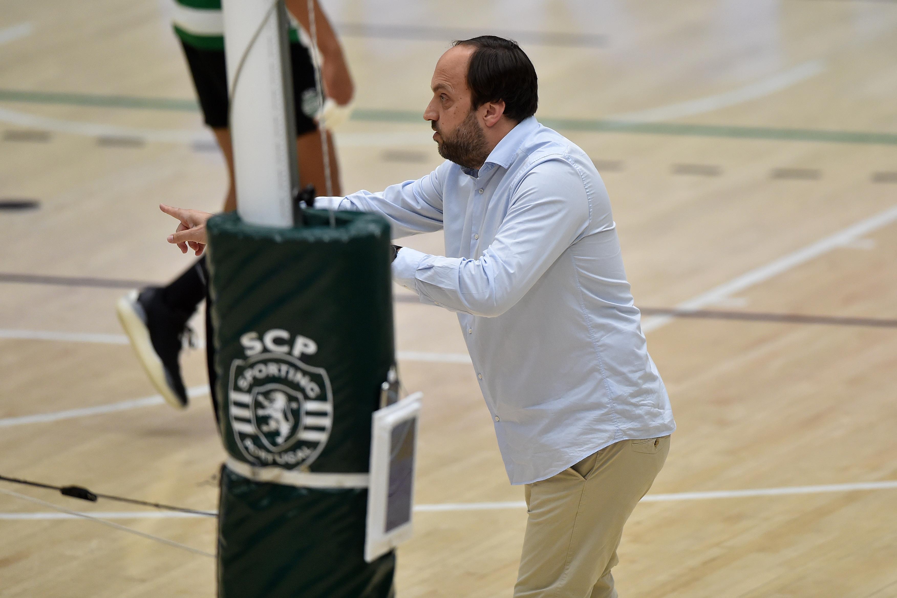 João Coelho, treinador do Sporting - Foto: SPORTING