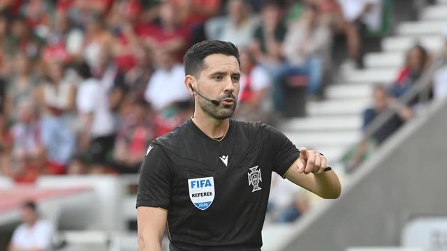O árbitro João Gonçalves