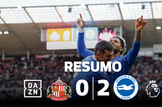 Atenção, Torreense: Brighton mostra como se tomba o Sunderland (resumo)