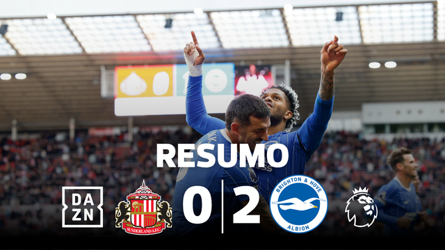 Atenção, Torreense: Brighton mostra como se tomba o Sunderland (resumo)