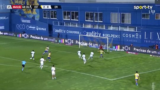 Vídeo: Estoril inspirado marca depois de grande jogada