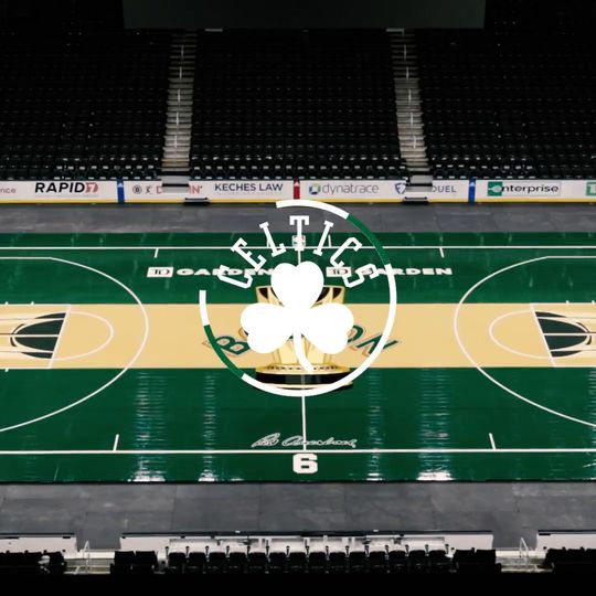 E este novo piso do TD Garden, dos Boston Celtics?