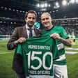 Nuno Santos assinala os 150 jogos pelo Sporting nas redes sociais