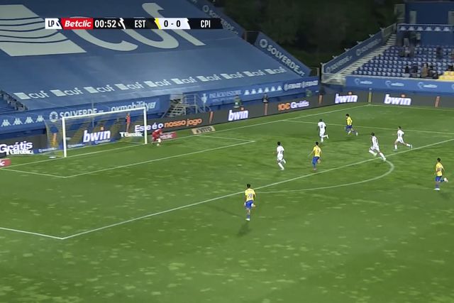 Vídeo: Estoril marca o terceiro golo mais rápido desta época na Liga