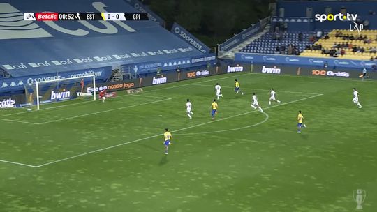 Vídeo: Estoril marca o terceiro golo mais rápido desta época na Liga