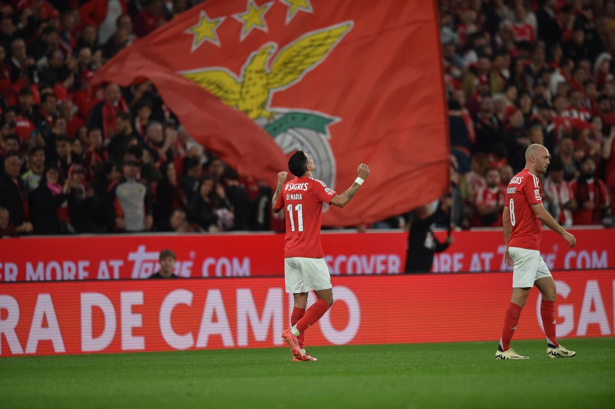 Benfica-FC Porto, 4-1 Destaques do Benfica: 'Angelito' Di María abriu as asas e carregou a honra de uma equipa