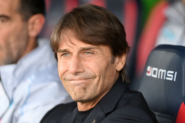 Antonio Conte, treinador do Nápoles