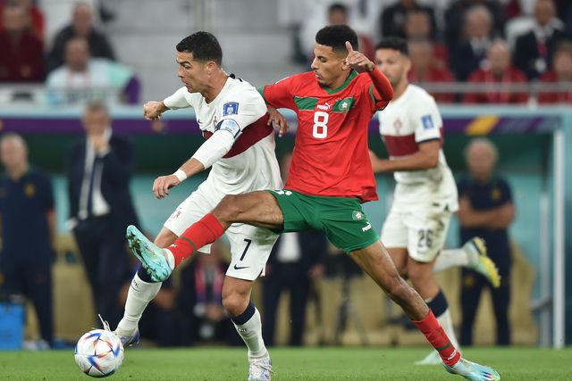 Ronaldo no Portugal-Marrocos de 2026 (Foto: Miguel Nunes)