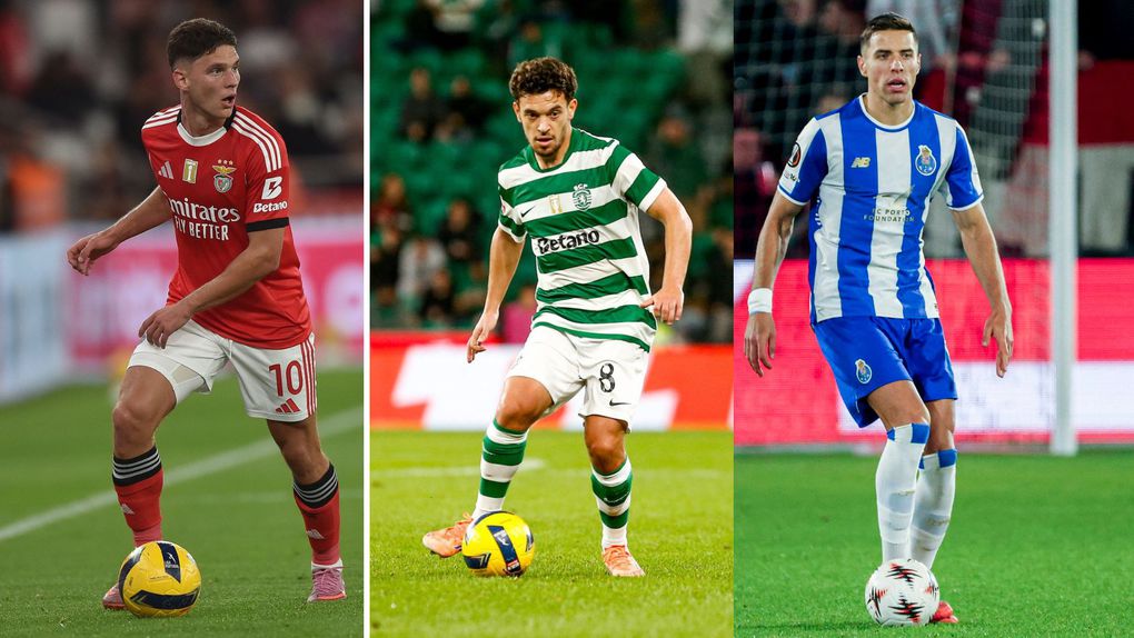 Benfica, Sporting e FC Porto muito longe do topo das equipas mais valiosas do mundo.