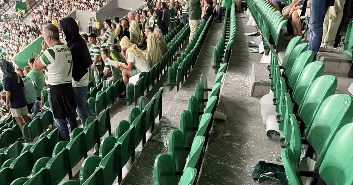 Detido por queda de vidro em Alvalade libertado, mas proibido de entrar em estádios