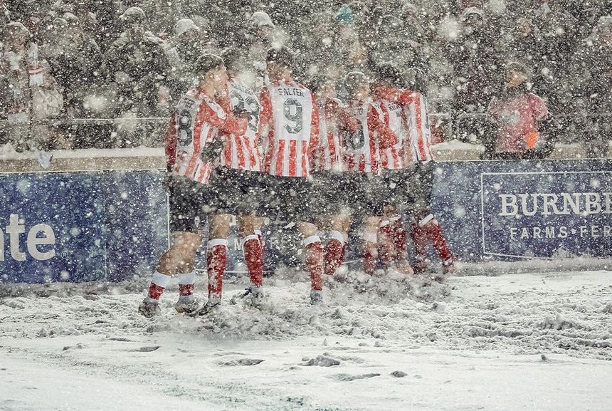 Festejos do Atlético Ottawa - Foto: Canadian Premier League