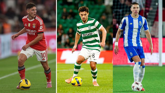 Benfica, Sporting e FC Porto muito longe do topo das equipas mais valiosas do mundo.