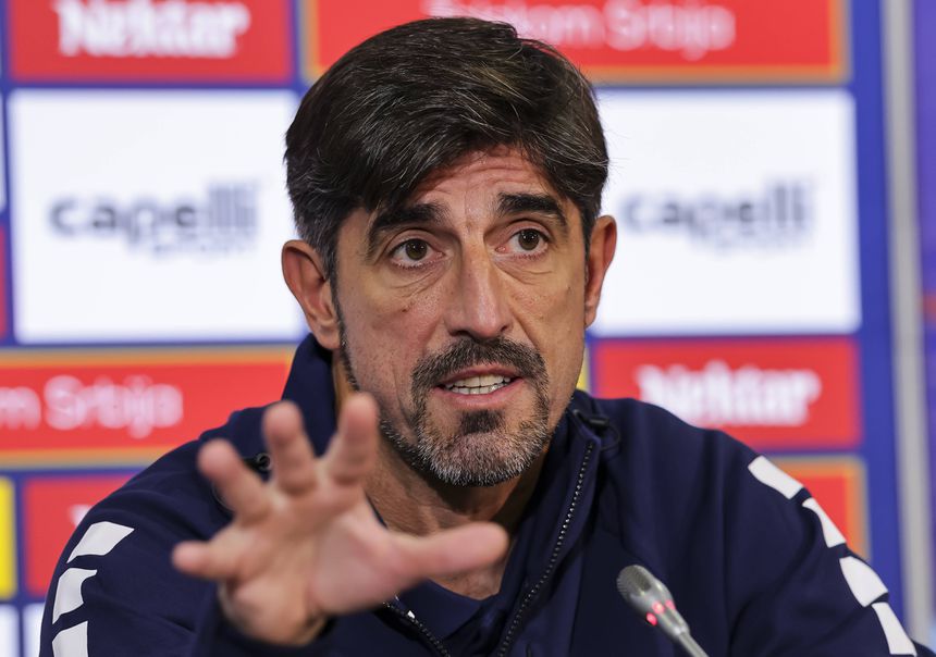 Veljko Paunovic, selecionador sérvio