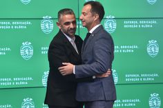 O treinador Rui Borges e o presidente do Sporting, Frederico Varandas - Foto: MIGUEL NUNES