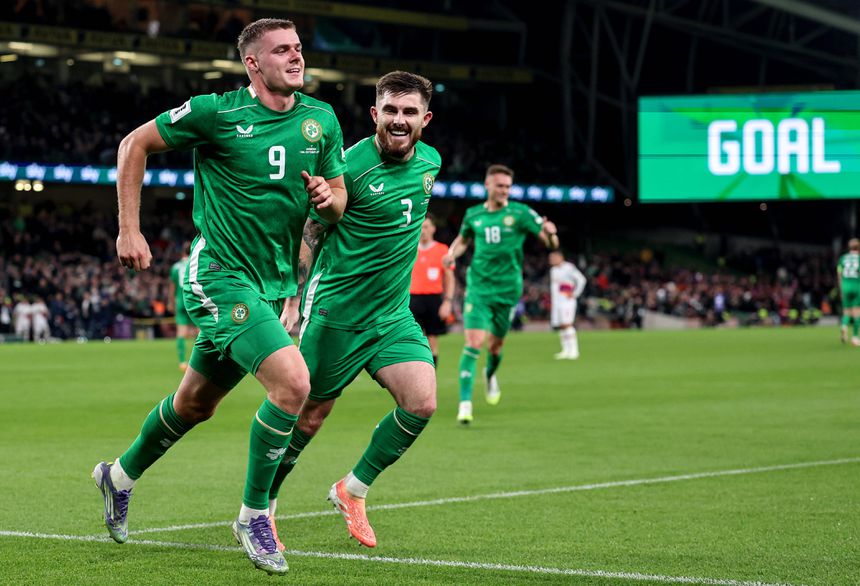 Evan Ferguson vai falhar o jogo com Portugal. Foto: IMAGO