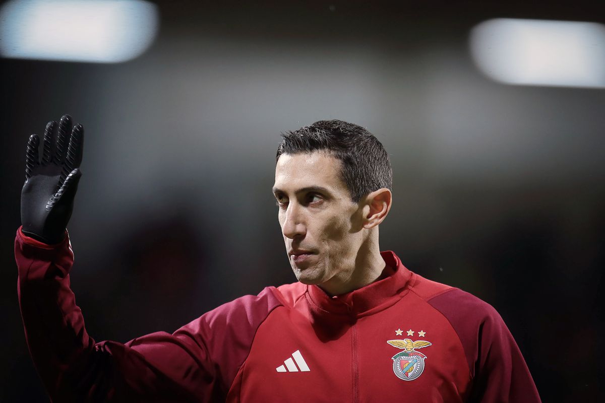 Benfica Player Ángel Di María Reacts to Serious Incidents Before Favorite Club’s Game in Argentina