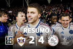 Reviravolta, chuva e o início da libertação: Ajax vence o Qarabag (resumo)