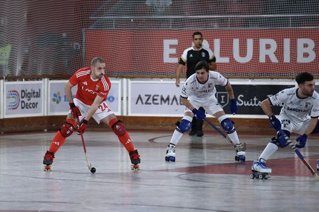 Benfica recebe campeão europeu OC Barcelos (foto FPP)