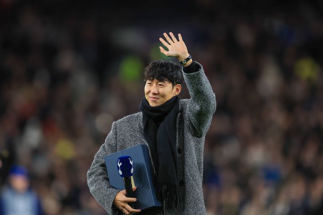 Son Heung-min foi convidado de honra no Tottenham-Slavia Praga