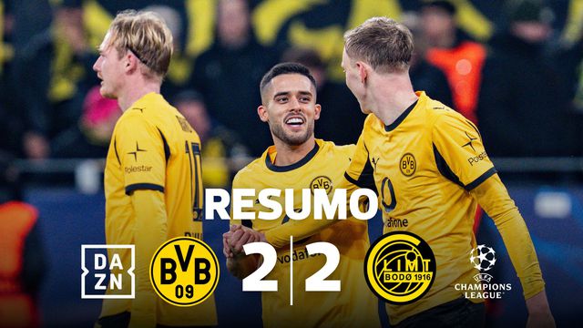 Fábio Silva assiste mas Dortmund não consegue vencer Bodo/Glimt (resumo)