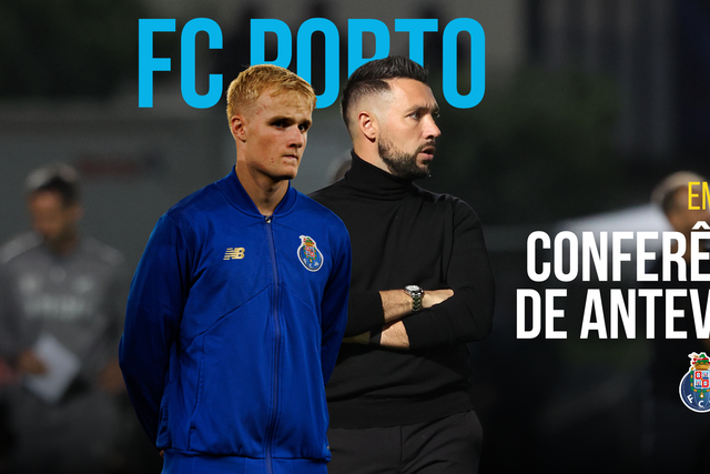 Direto: siga a conferência de imprensa de Francesco Farioli e Victor Froholdt