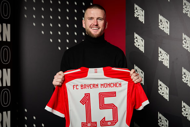 Mercado (oficial): Bayern confirma Eric Dier